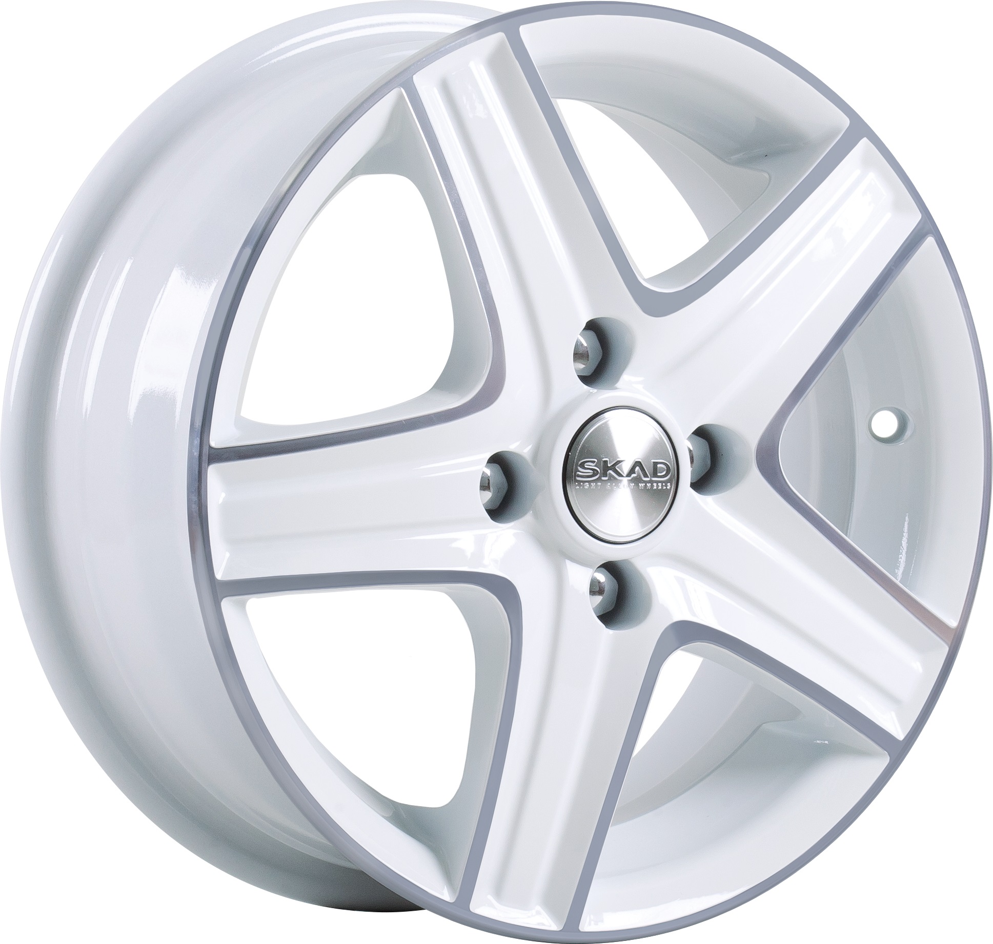 Скад Магнум Алмаз-Белый 4*98 5.5xR14 ET38 DIA58.6