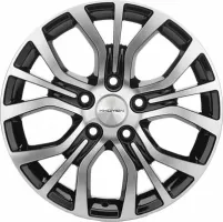Khomen KHW1608 Black-FP 5*114,3 6.5xR16 ET43 DIA67.1