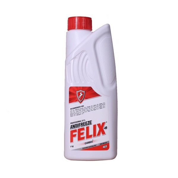 Антифриз FELIX CARBOX-40 G12 (красный) 1кг (430206032)